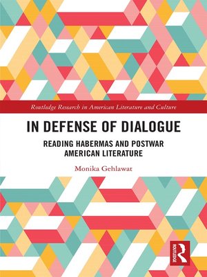 cover image of In Defense of Dialogue